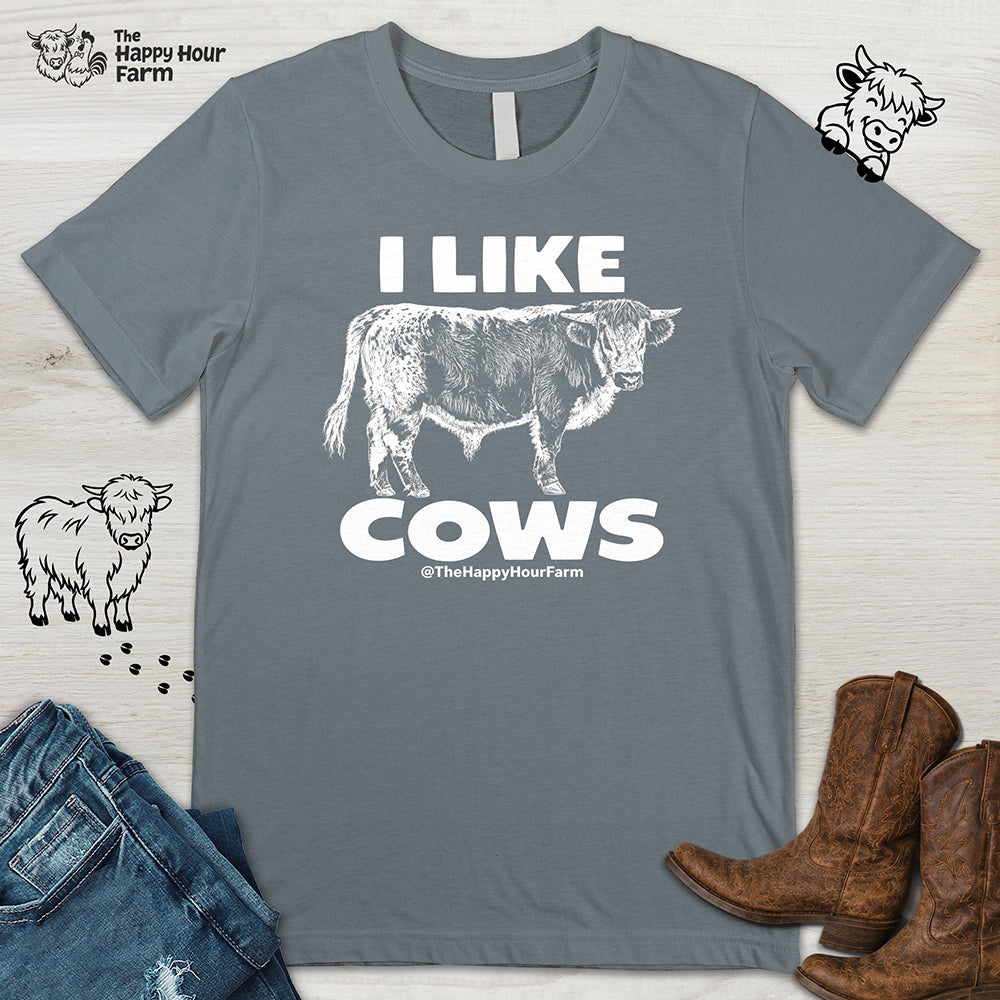 I Like Cows Unisex Tee