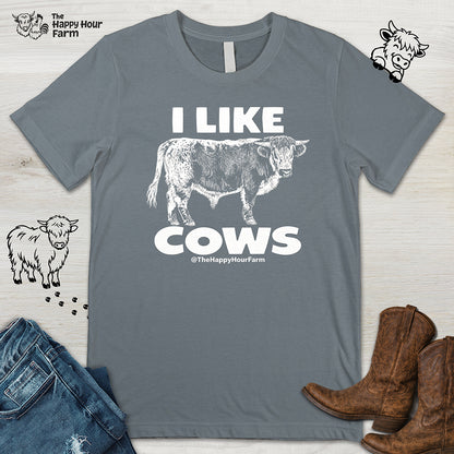 I Like Cows Unisex Tee