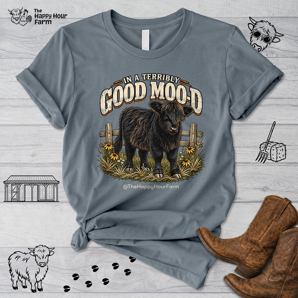 In a Terribly GOOD MOO-D Unisex Tee