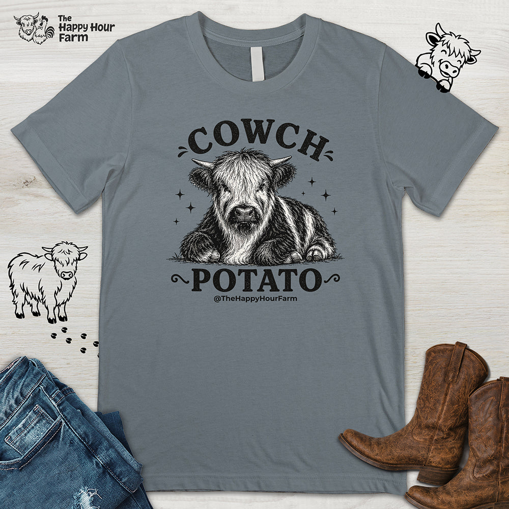 Cowch Potato Unisex Tee