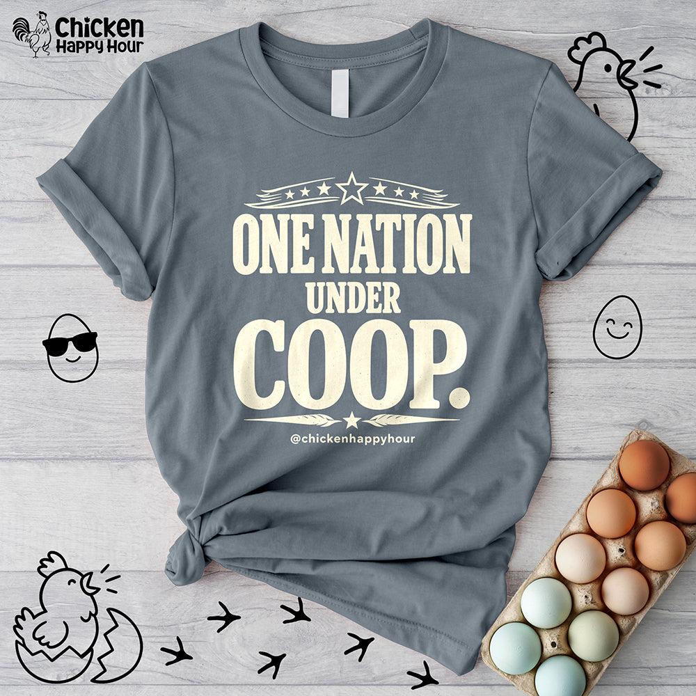 One Nation Under Coop Unisex Tee