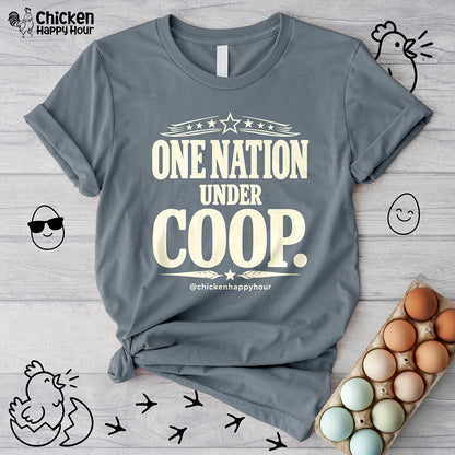 One Nation Under Coop Unisex Tee