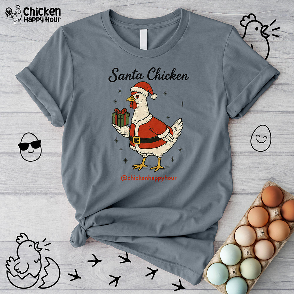 Santa Chicken Unisex Tee