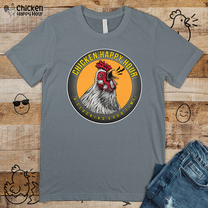 Chicken Happy Logo Unisex Tee