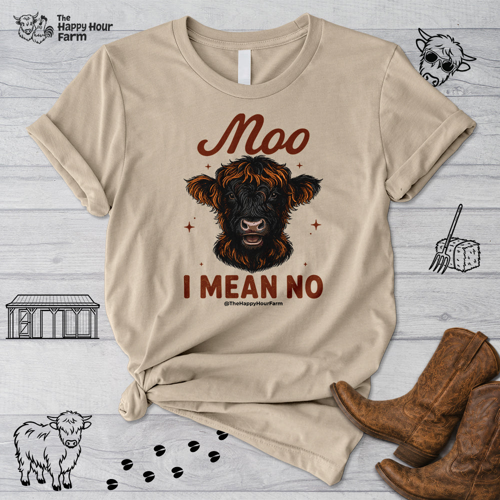 Moo I Mean No Unisex Tee