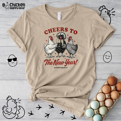 Cheers to The New Year Unisex Tee