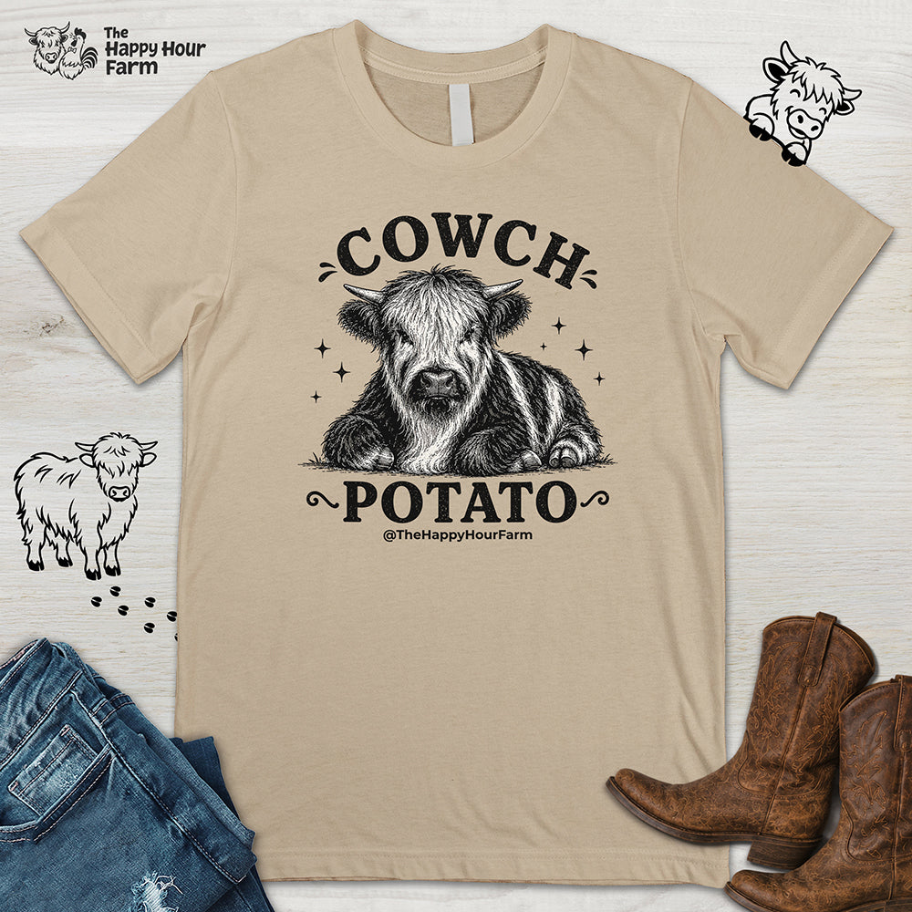 Cowch Potato Unisex Tee