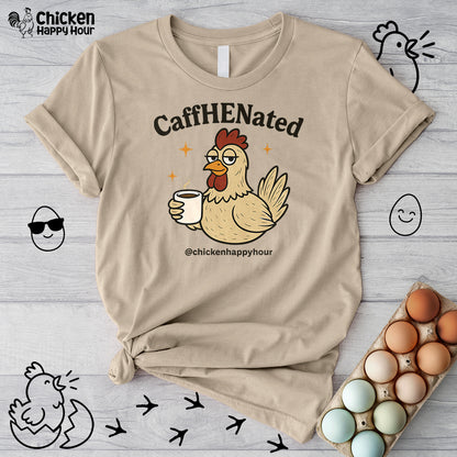 CaffHENated Unisex Tee
