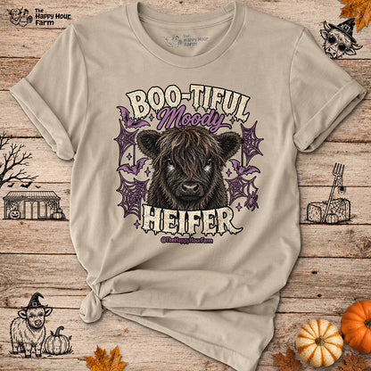 Bootiful Moody Heifer Unisex Tee