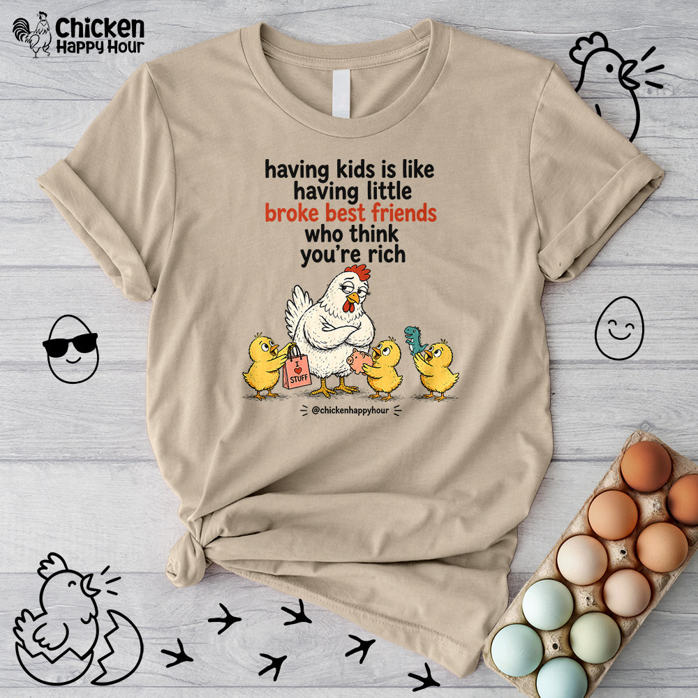 Having Kids Unisex Tee