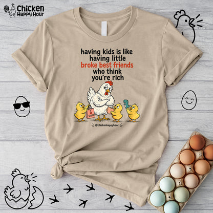 Having Kids Unisex Tee