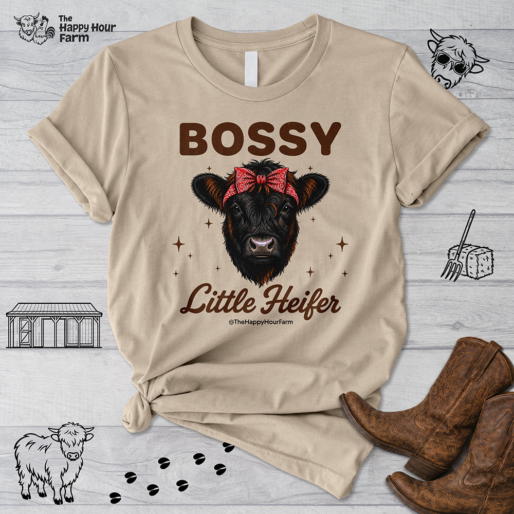 Bossy Little Heifer Unisex Tee
