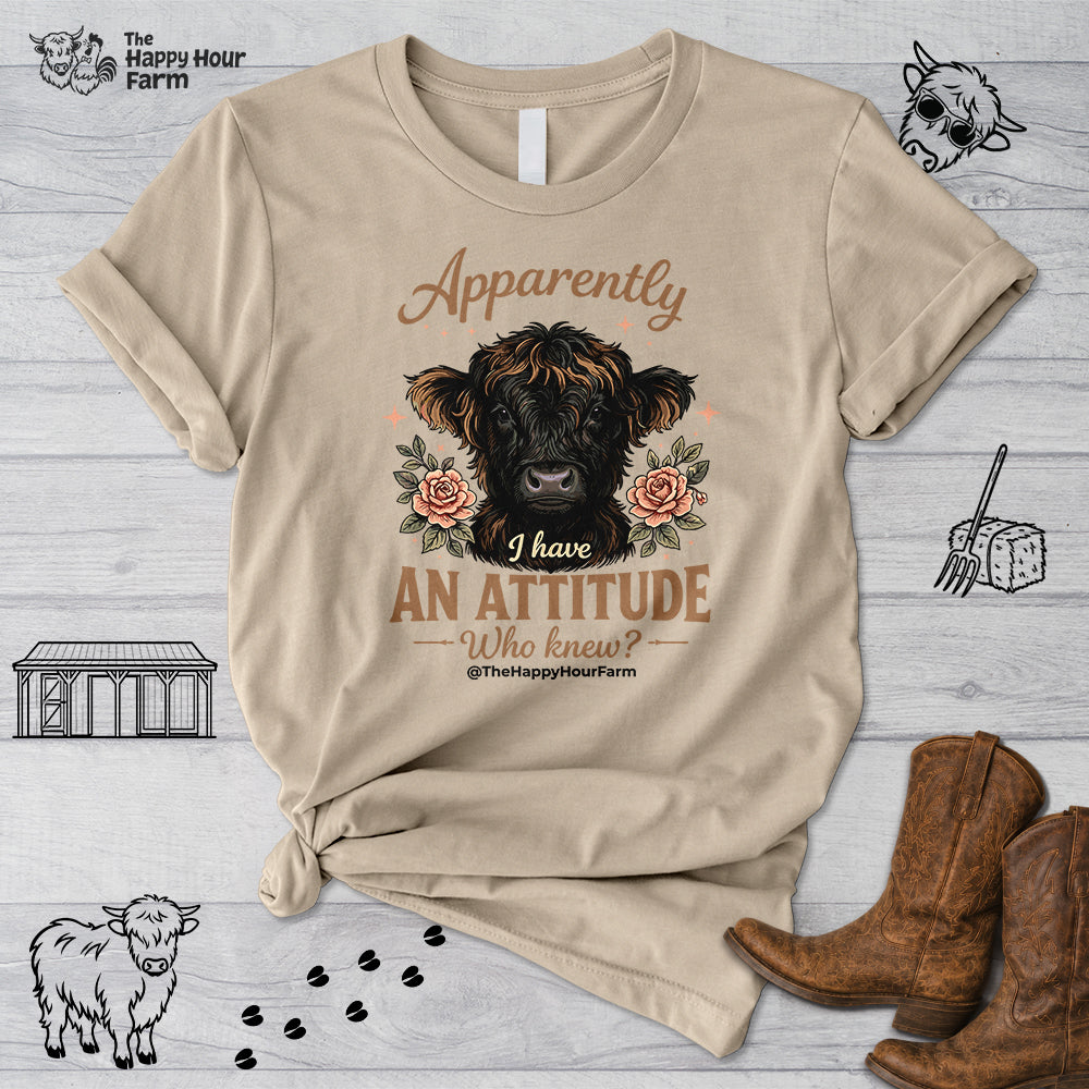 Apparently I Have an Attitude 2 Unisex Tee