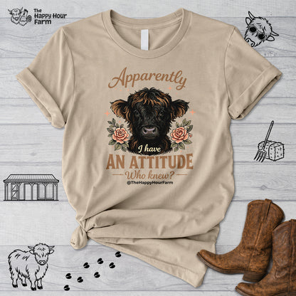 Apparently I Have an Attitude 2 Unisex Tee