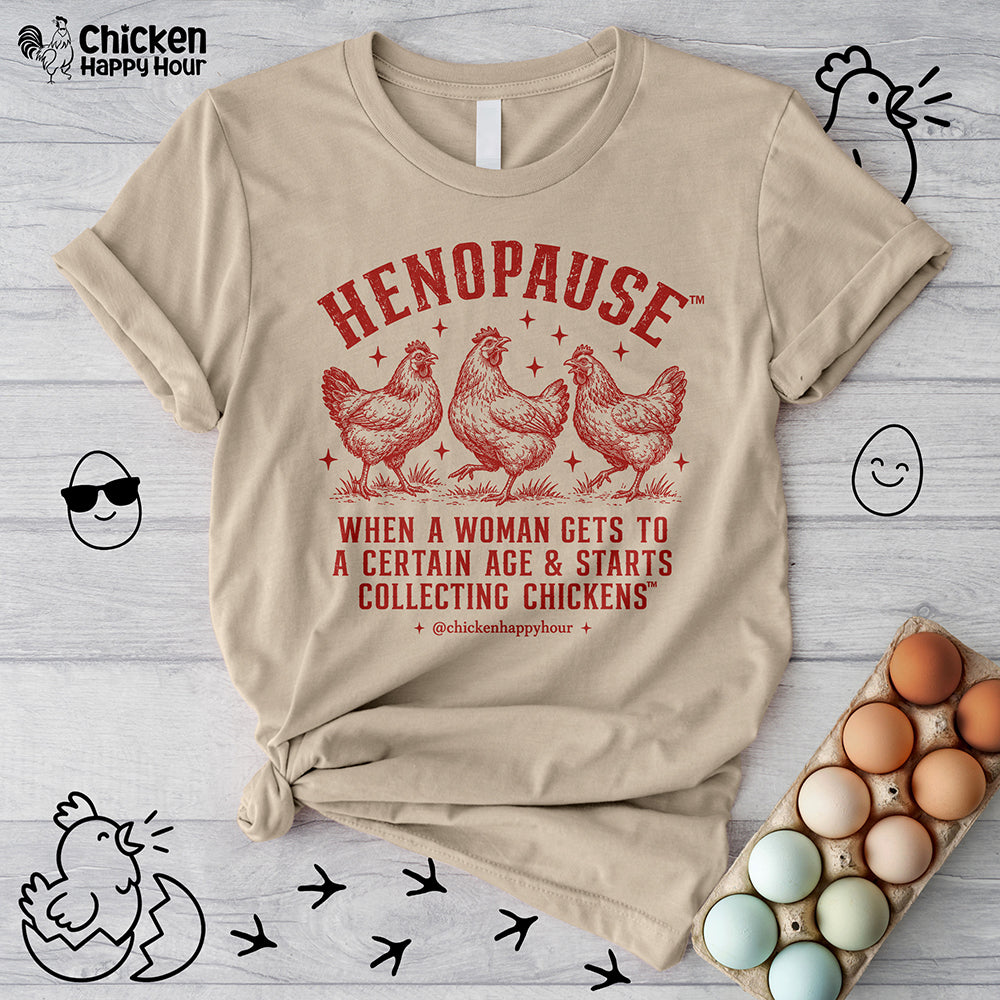 Henopause™ Rustic Strut Unisex Tee