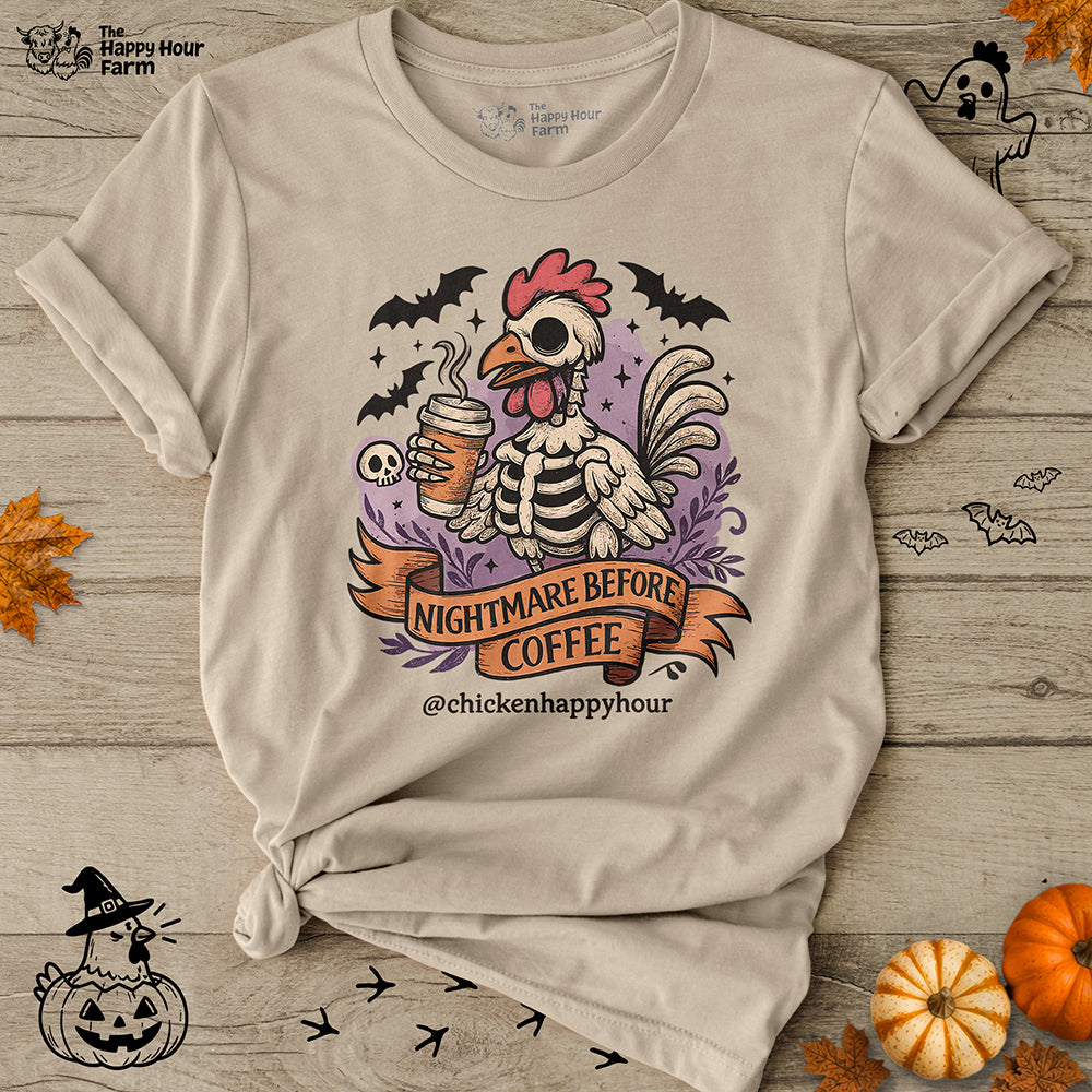 Nightmare Before Coffee Unisex Tee