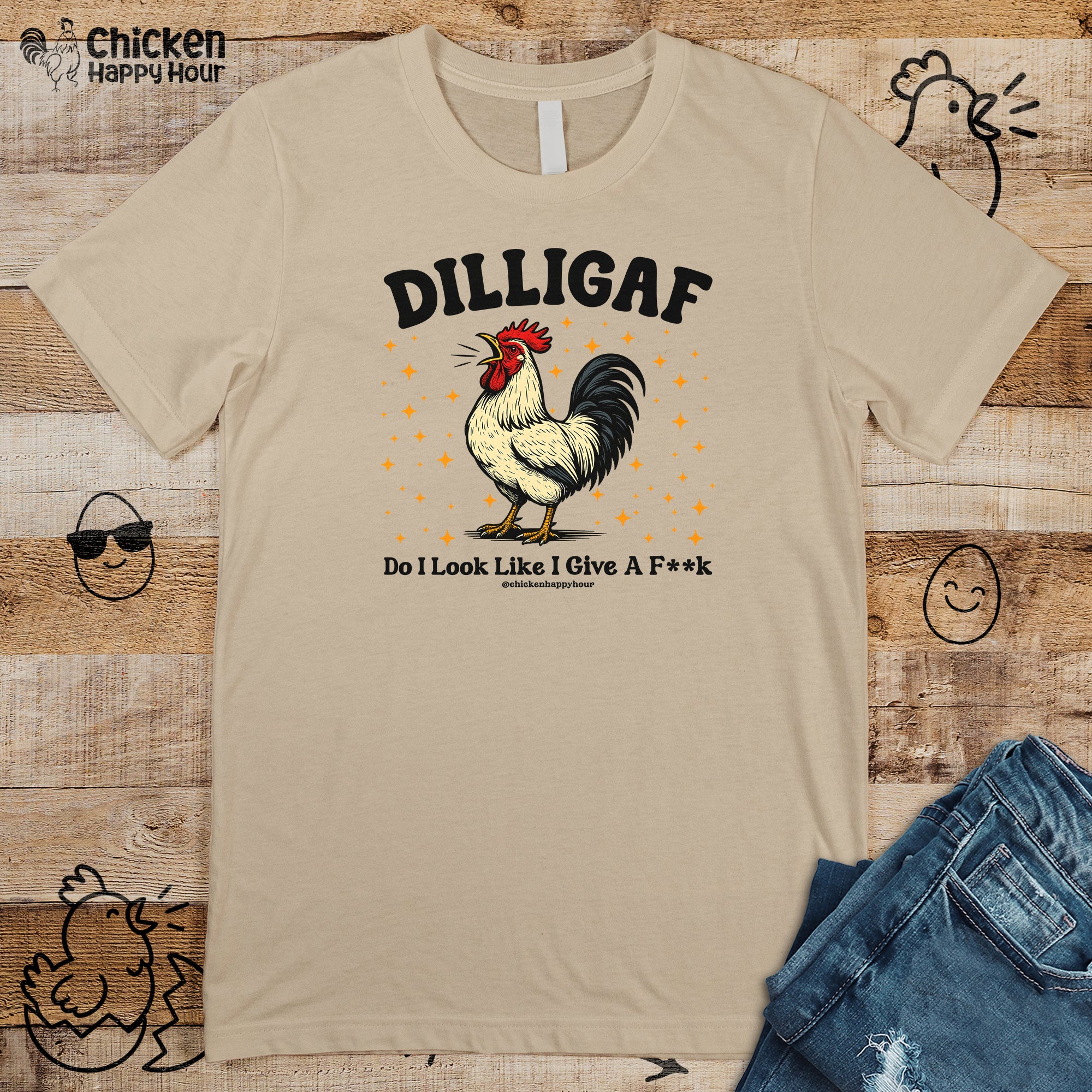 Dilligaf Do I Look Like I Give a Fk Unisex Tee