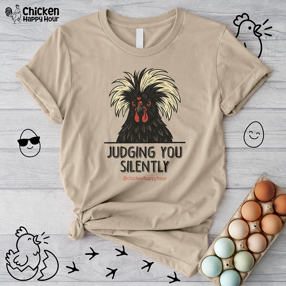 Judging You Silently Unisex Tee
