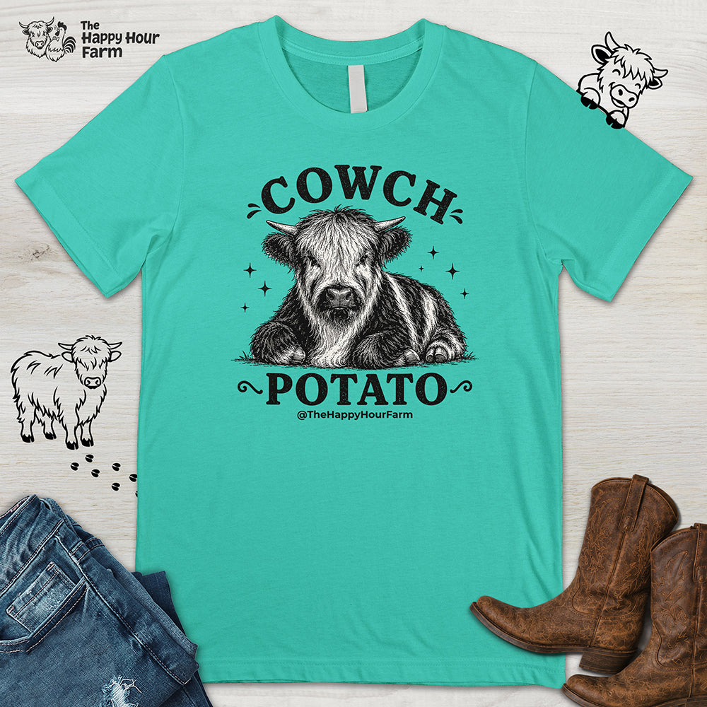 Cowch Potato Unisex Tee