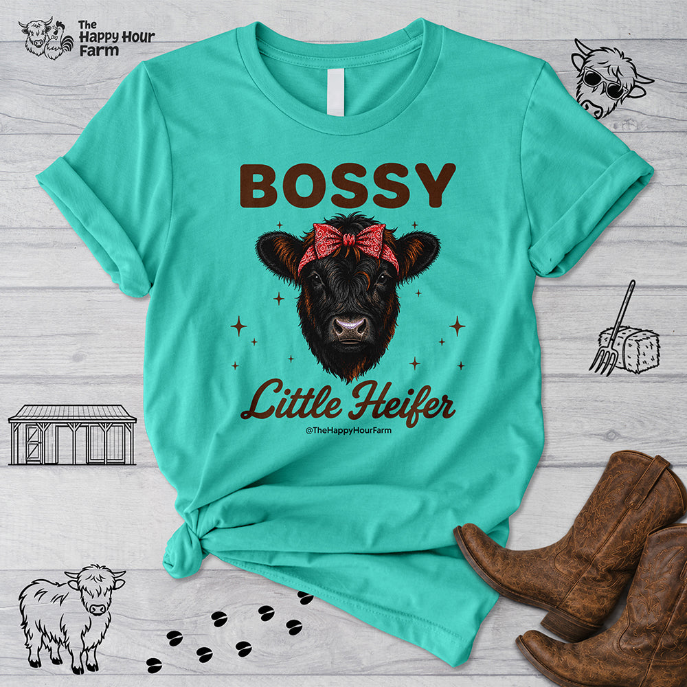 Bossy Little Heifer Unisex Tee