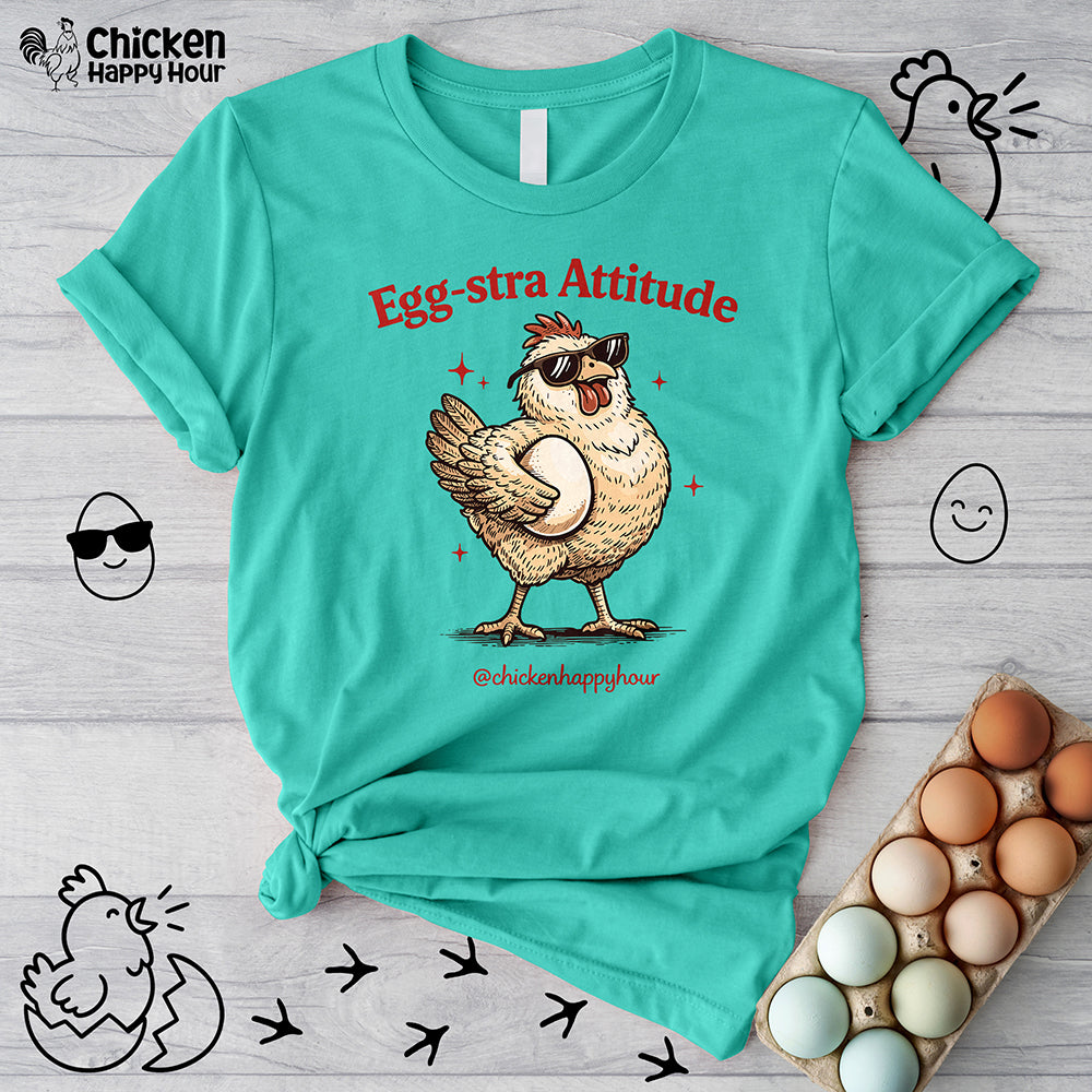 Egg-stra Attitude Unisex Tee