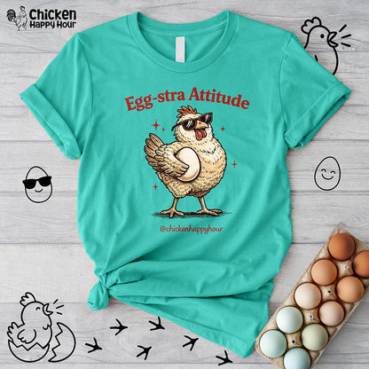 Egg-stra Attitude Unisex Tee