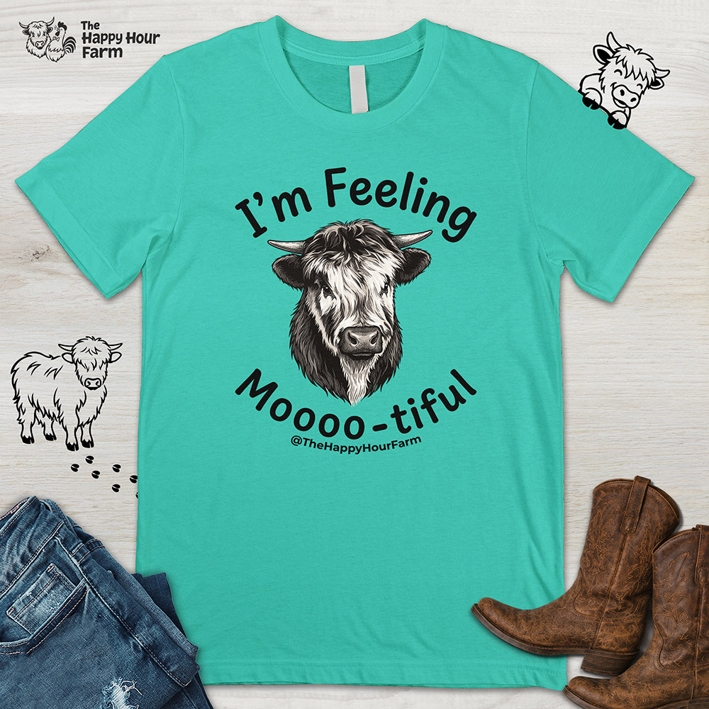 I'm Feeling Moooo-tiful Unisex Tee