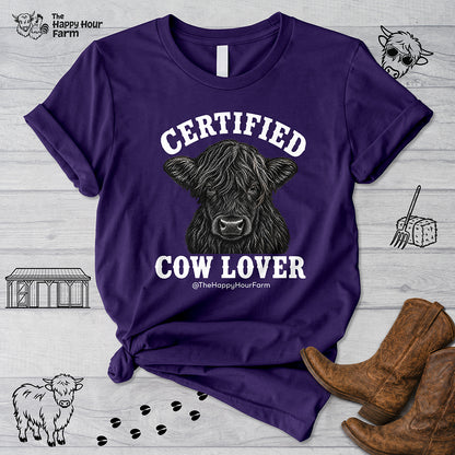 Certified Cow Lover Unisex Tee
