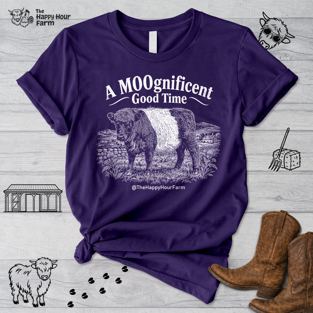 A MOOgnificent Good Time Unisex Tee