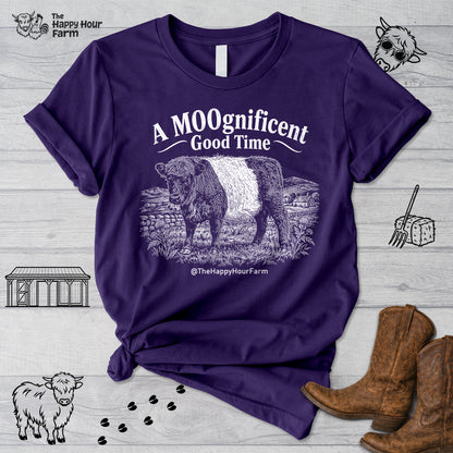 A MOOgnificent Good Time Unisex Tee