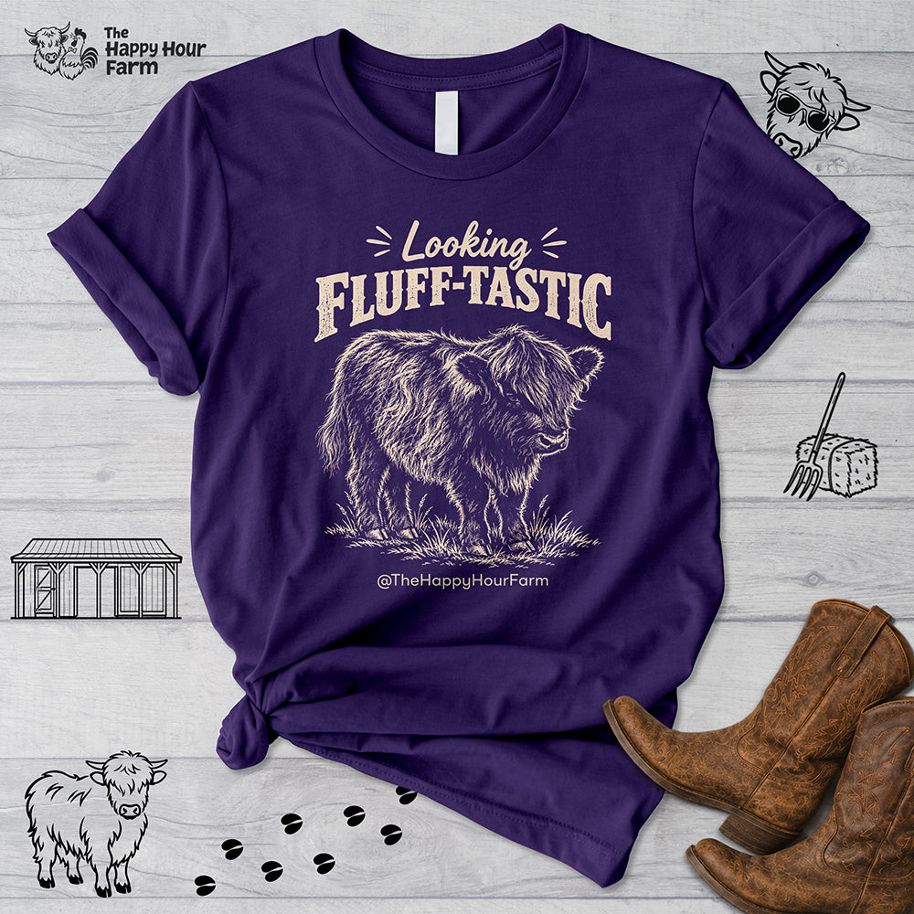 Looking FLUFF-TASTIC Unisex Tee