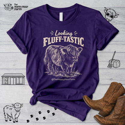 Looking FLUFF-TASTIC Unisex Tee