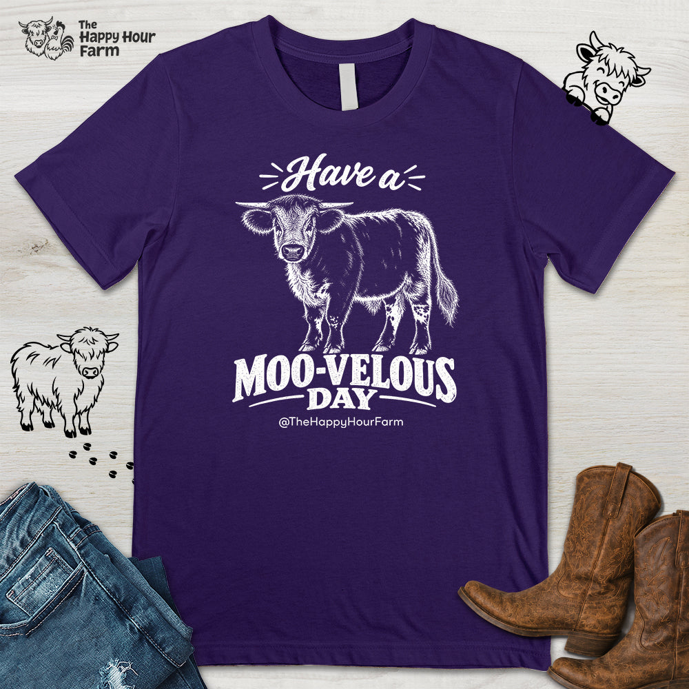 Have a MOO-VELOUS Day Unisex Tee