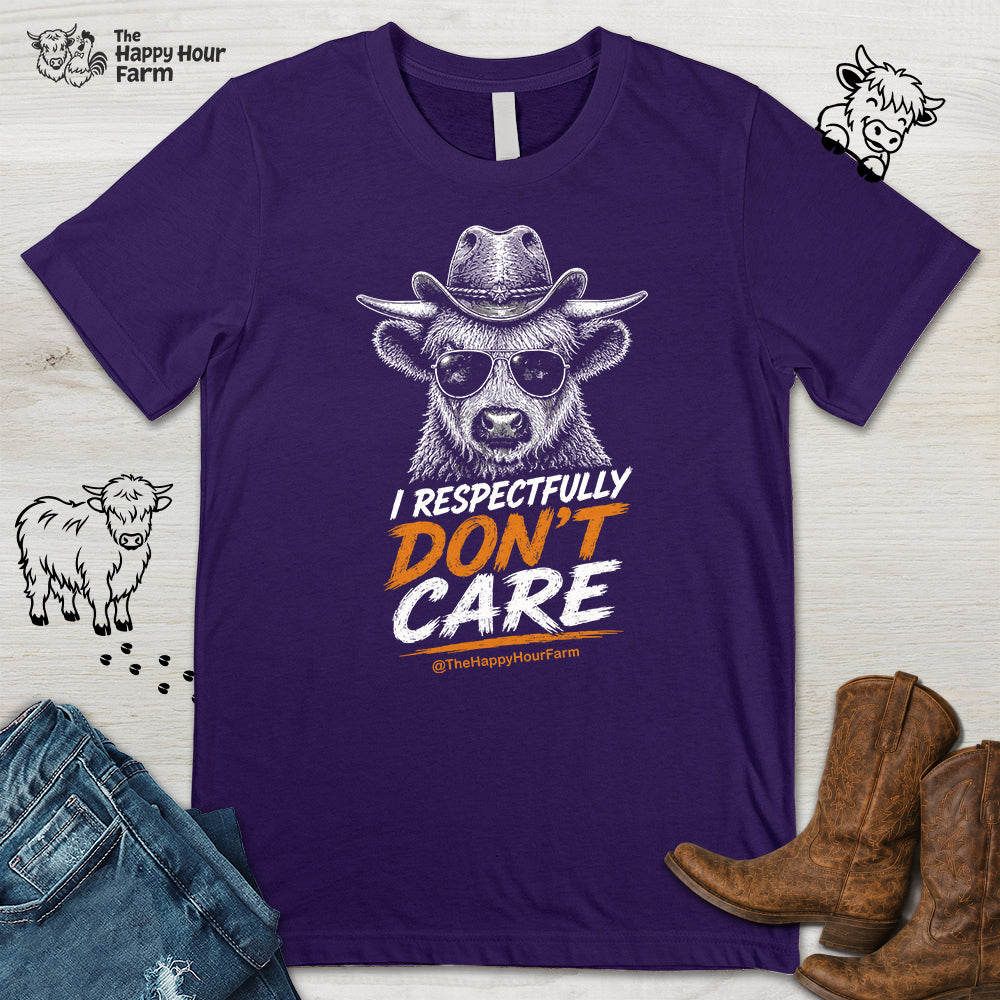 I Respectfully Don't Care Unisex Tee