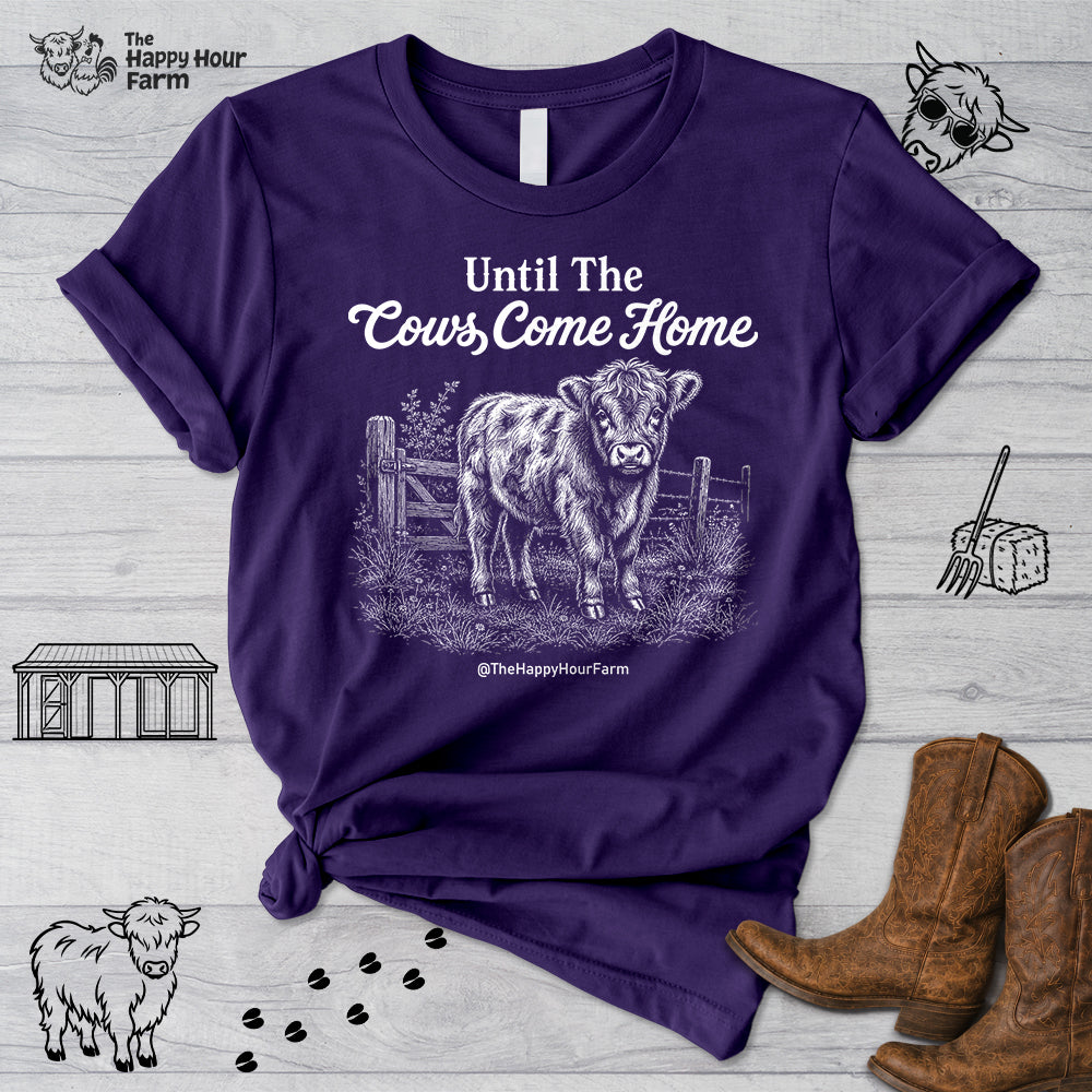 Until The Cows Come Home Unisex Tee