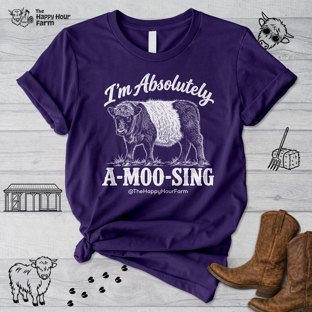 I'm Absolutely A-MOO-SING Unisex Tee