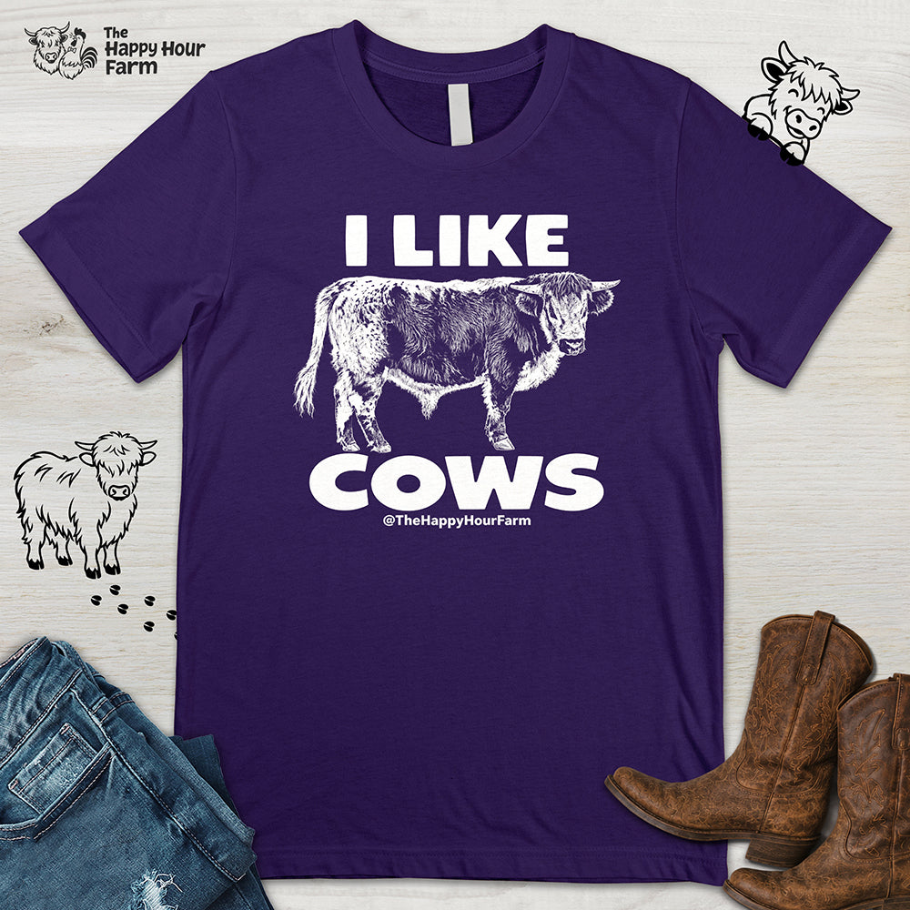 I Like Cows Unisex Tee