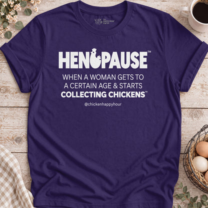 Henopause® – Collecting Chickens Era Unisex Tee