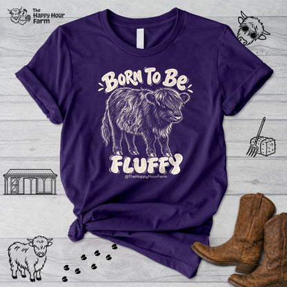 Born To Be Fluffy Unisex Tee