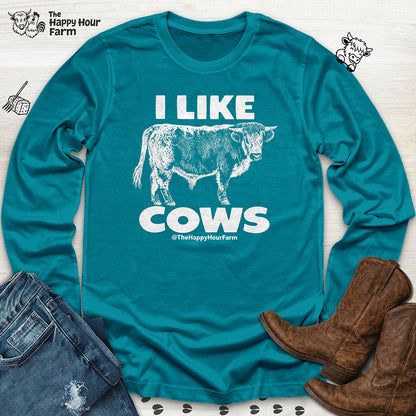 I Like Cows Long Sleeve