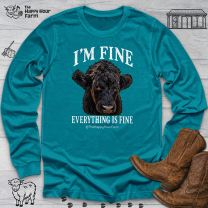 I'm Fine Everything Is Fine Long Sleeve