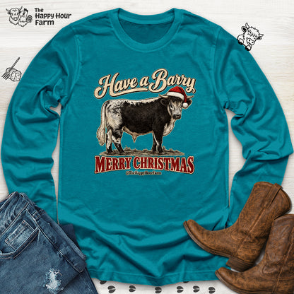 Have a Barry MERRY CHRISTMAS Long Sleeve