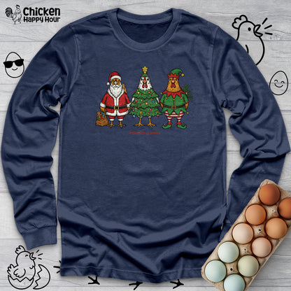 Christmas Chicken Long Sleeve