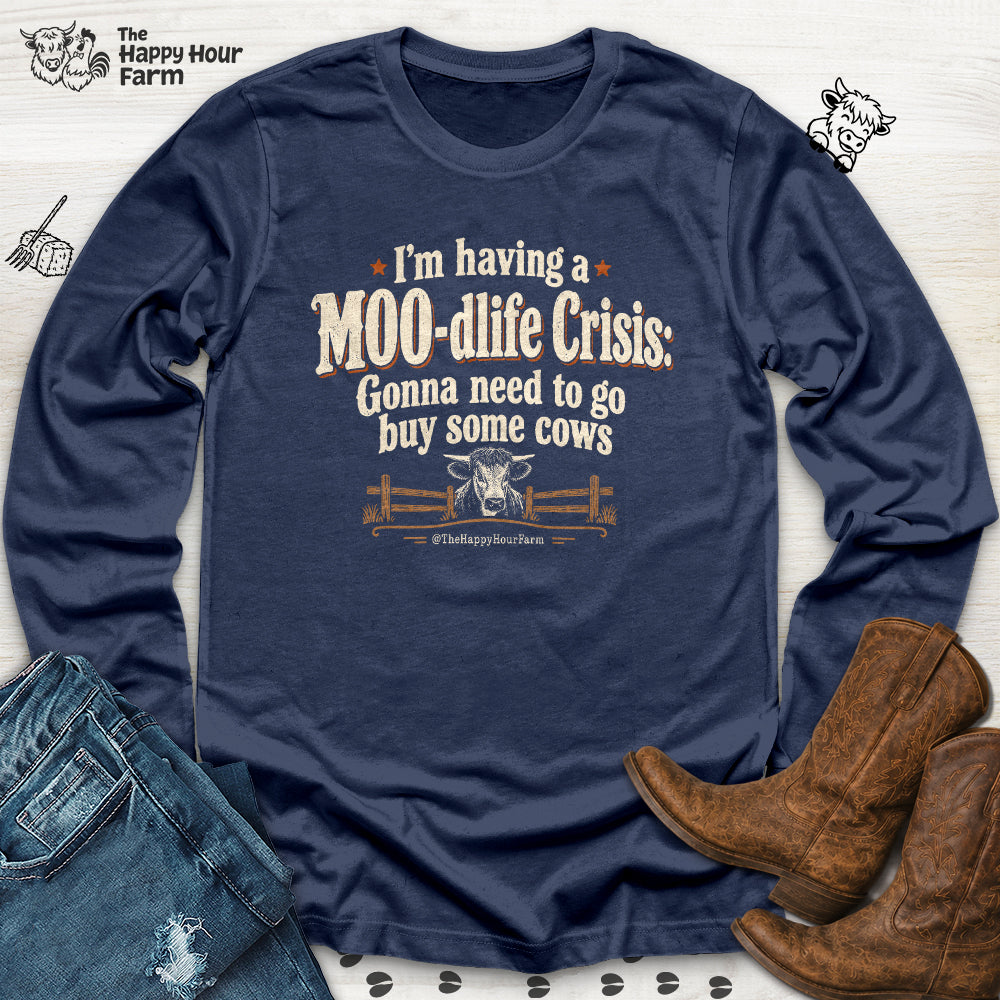 MOO-dlife Crisis Long Sleeve