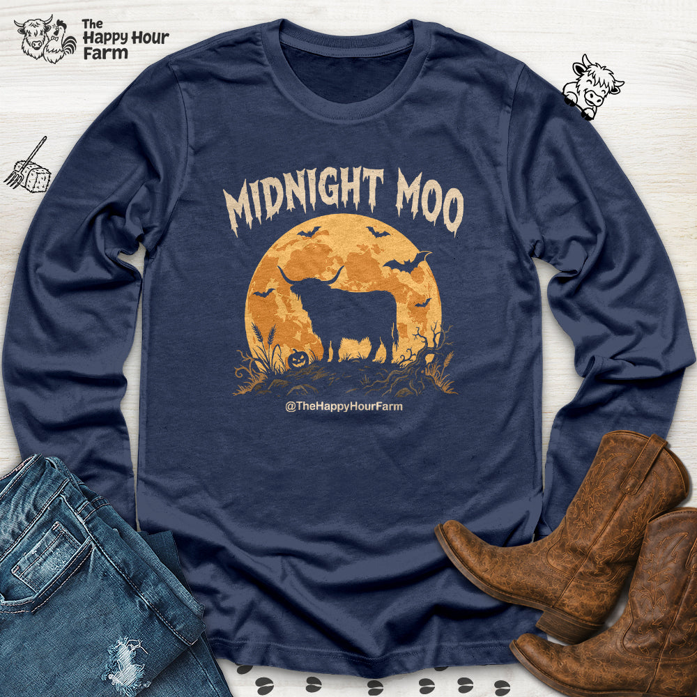 Midnight Moo Long Sleeve