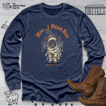 Moo I Mean Boo Long Sleeve