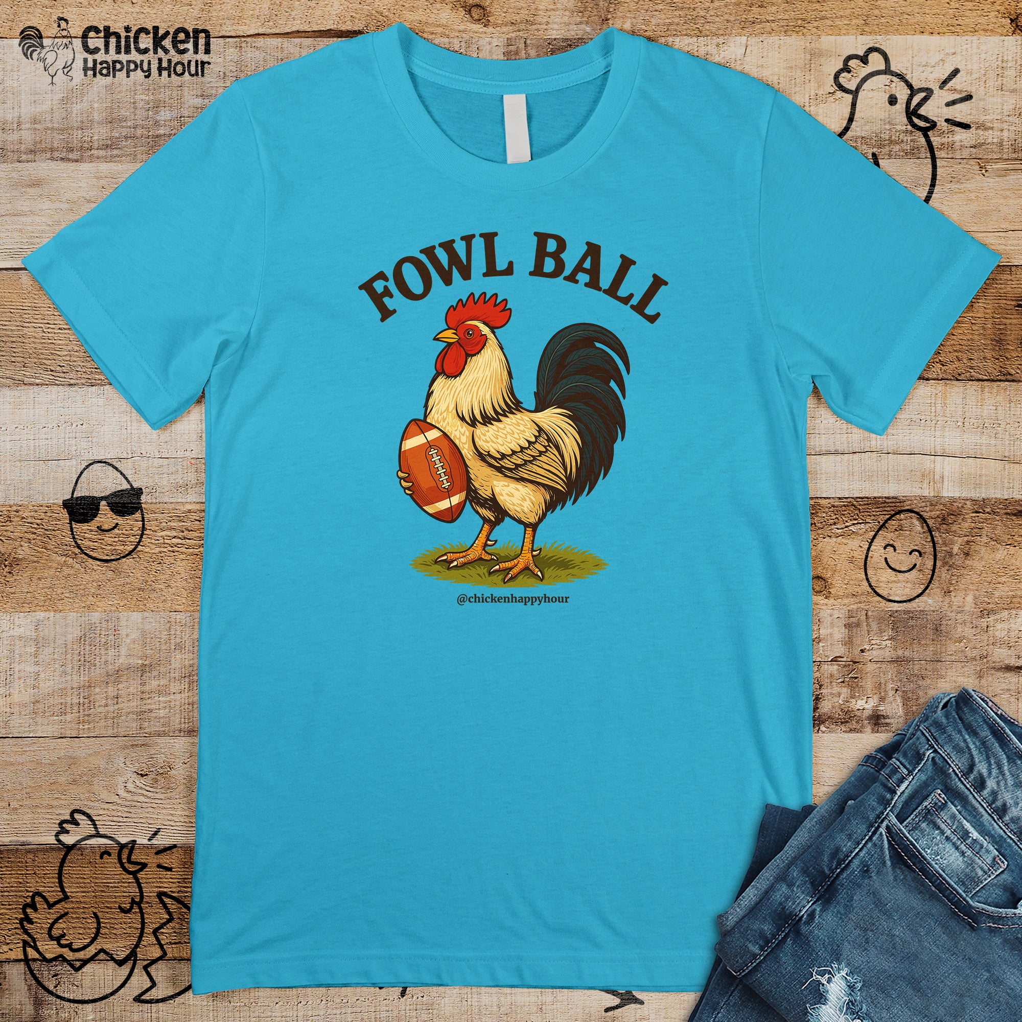 Fowl Ball Unisex Tee