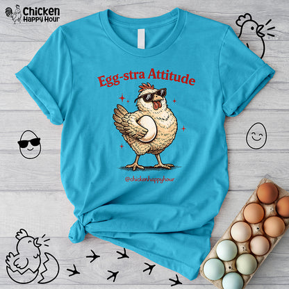 Egg-stra Attitude Unisex Tee