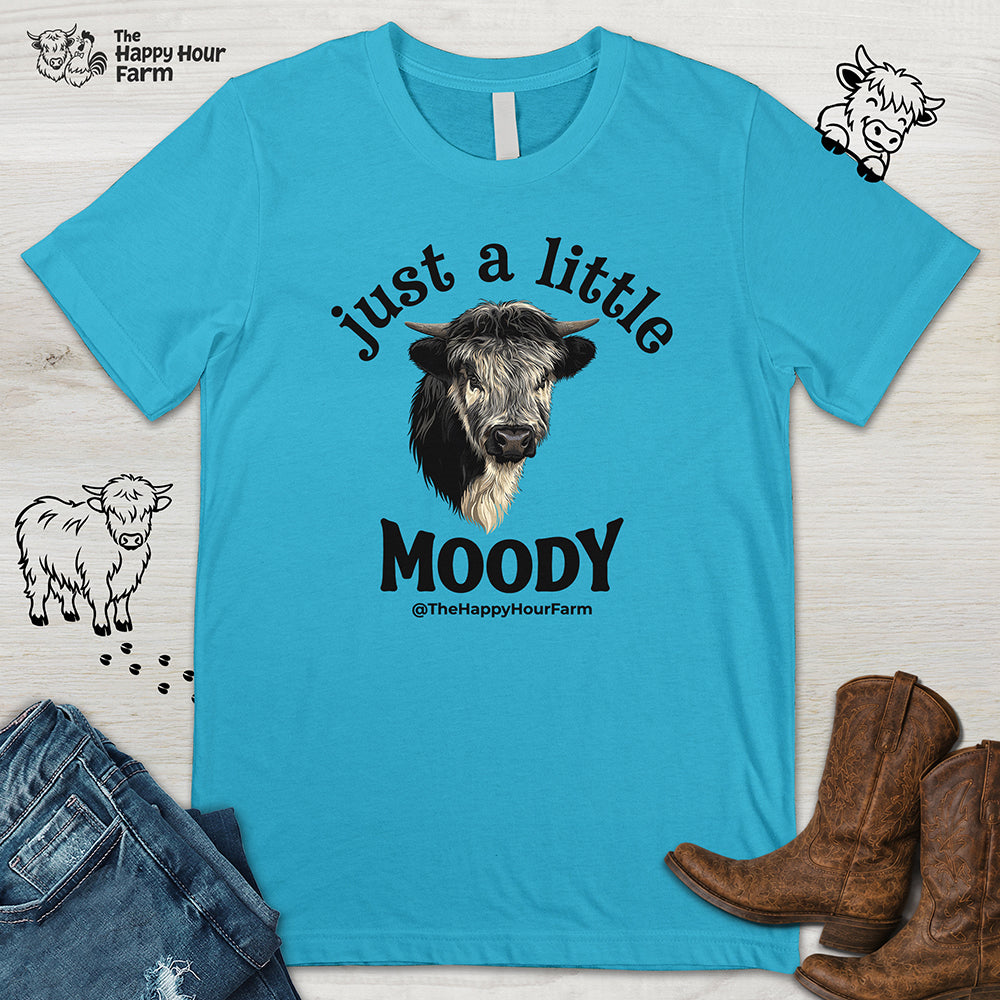 Just a Little Moody Unisex Tee