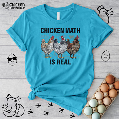 Chicken Math is Real Unisex Tee